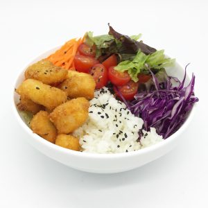 Crunchy Salmon Poke
