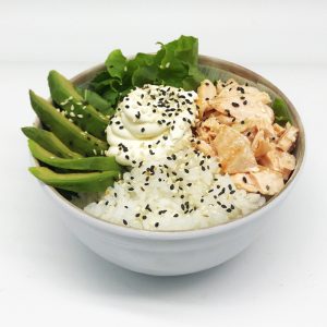 Salmón Grilled Poke